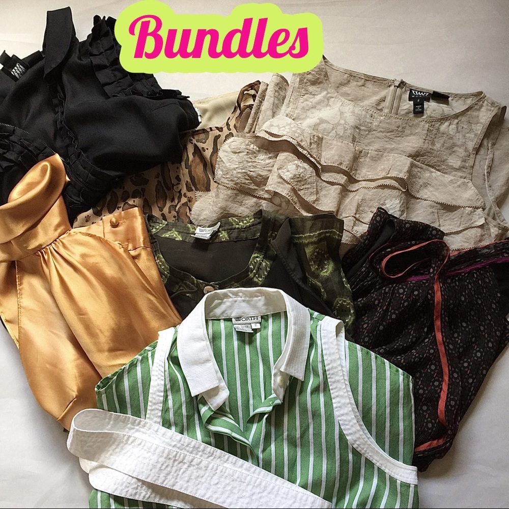 Worth Tops Bundle of 7 Sleeveless Small